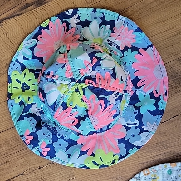 💕 SOLD!!! Bundle of Toddler Girl Sun Hats - Picture 10 of 10